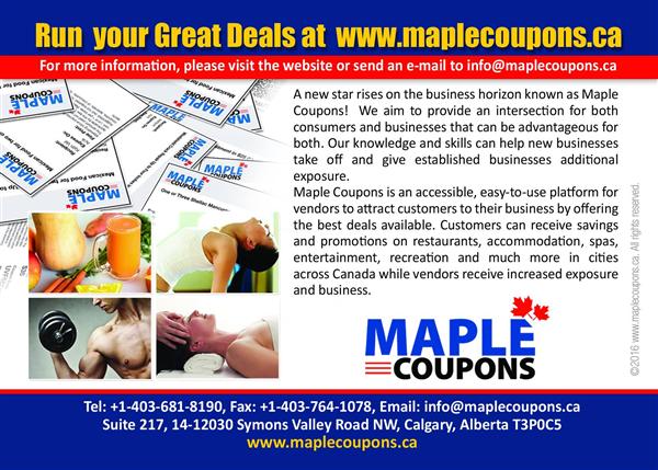 MAPLE COUPONS