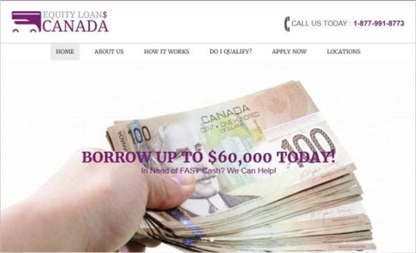 EQUITY LOANS CANADA                             
