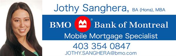 JOTHY SANGHERA BMO MORTGAGE SPECIALIST